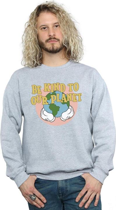 Immagine prodotto Disney Mickey Mouse Be Kind To Our Planet Felpa Uomo (4XL)