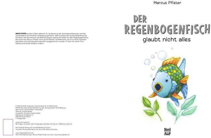 Actual product image Der Regenbogenfisch glaubt nicht alles (German, Marcus Pfister, 2022)