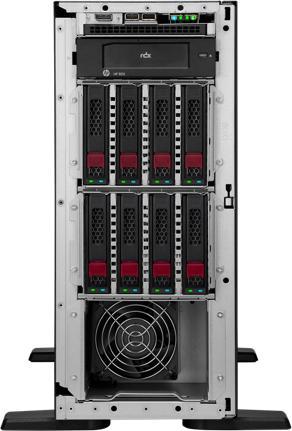 Productafbeelding HPE ProLiant ML110 Gen11 Toren Xeon-B 3508U 8-Core 2,1GHz 1x32GB-R 4xLFF Hot Plug 2x2TB HDD VROC 2x1 (32 GB, Torenserver)