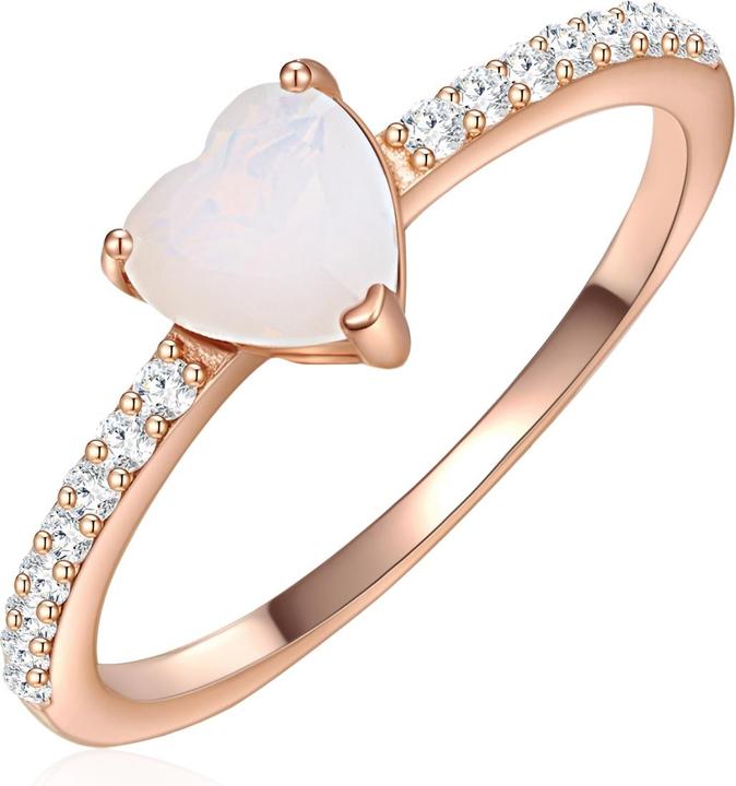 Immagine prodotto Glanzstücke München Donna Argento Sterling Pietra di Luna (sintetica) oro rosa - 29874 (48, 925 Argento)