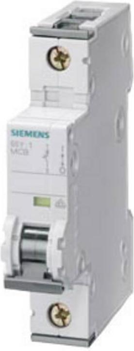 Actual product image Siemens Circuit breaker 5SY6 4A type C 6kA
