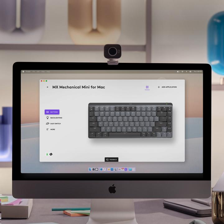 Produktbild Logitech MX Mechanical Mini for Mac (DE, Kabellos)
