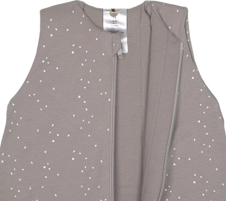 Actual product image Lässig Baby Sleeping Bag Jumper sprinkle taupe (92 cm, 2.5 TOG)