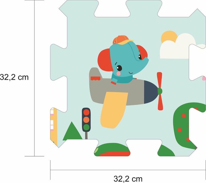 Actual product image Trefl Foam puzzle smile Fisher Price