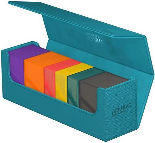 Produktbild Ultimate Guard Kartenbox XenoSkin Arkhive Monocolor 400+ Petrolblau