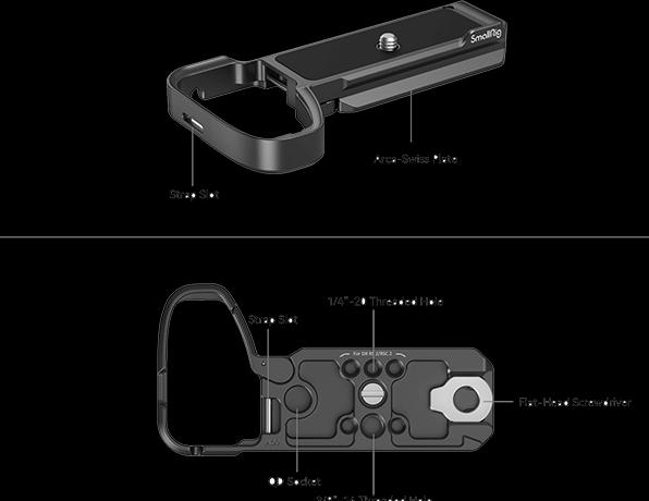 Immagine prodotto SmallRig Piastra di base Sony Alpha 6700 (Piastra di aggancio rapido)