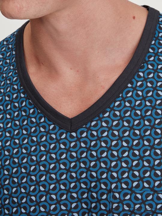 Produktbild Calida Relax Imprint Bündchen-Pyjama (M)