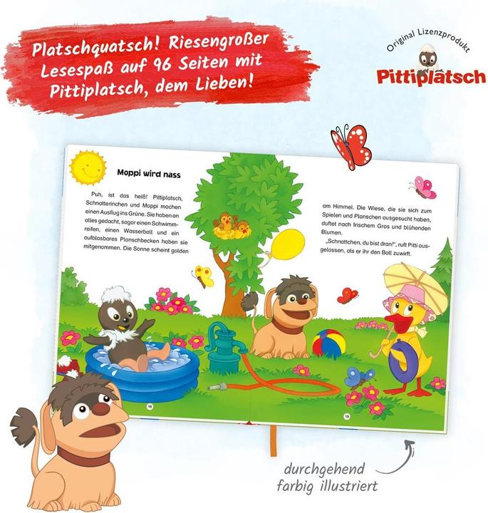 Produktbild Unser Sandmännchen Kinderbuch Das grösste Pittiplatsch Buch aller Zeiten (Deutsch, Trötsch Verlag, 2022)