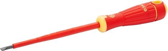 Bahco INSULATED SCREWDRIVER SLOTTED 10X1.6X200 (Porta)