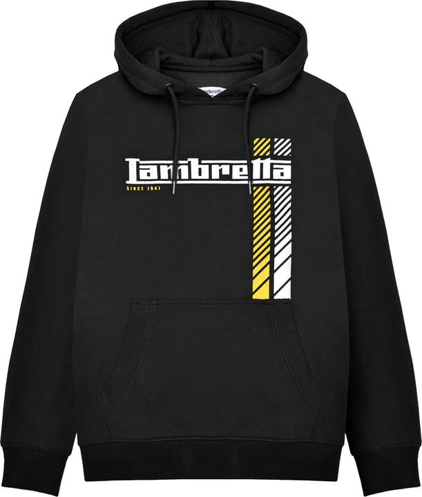 Immagine prodotto Lambretta SS25 Felpa con Cappuccio Striscia Da Corsa Uomo (4XL)