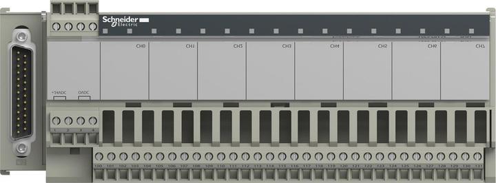Image du produit Schneider Electric EMB.ANALOG. 8V SUB-D25PTS (Plinthe)
