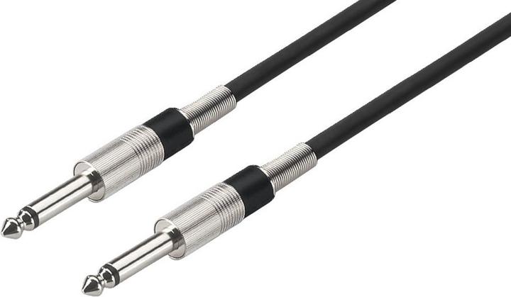 Immagine prodotto Monacor Presa da 6,3 mm - Presa da 6,3 mm (1 m, Jack 6,3 mm)