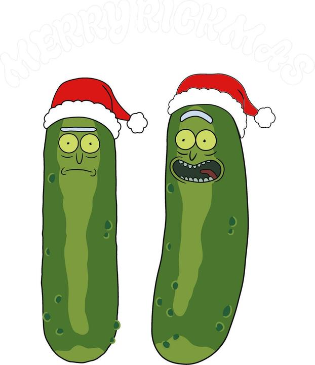 Immagine prodotto Rick And Morty Felpa Natale Pickle Rick Adulto Unisex (M)