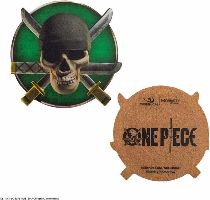 Produktbild Cinereplicas One Piece Untersetzer 4er-Pack Characters #2 (4 x)