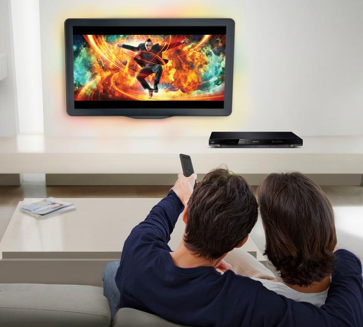 Productafbeelding Philips BDP5200/12, 3D Blu-ray/DVD-speler, Net TV, USB 2.0 (Blu-Ray Speler)
