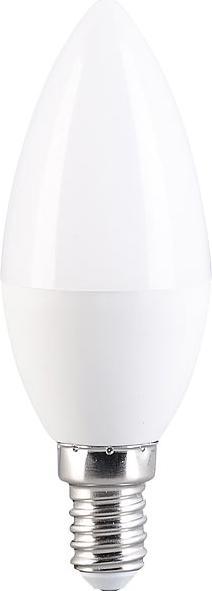 Image du produit Luminea Lot de 4 bougies LED E14, 3 watts, C37, 240 lumens, blanc lumière du jour 6000 K (E14, 3 W, 240 lm, 4 x, C)