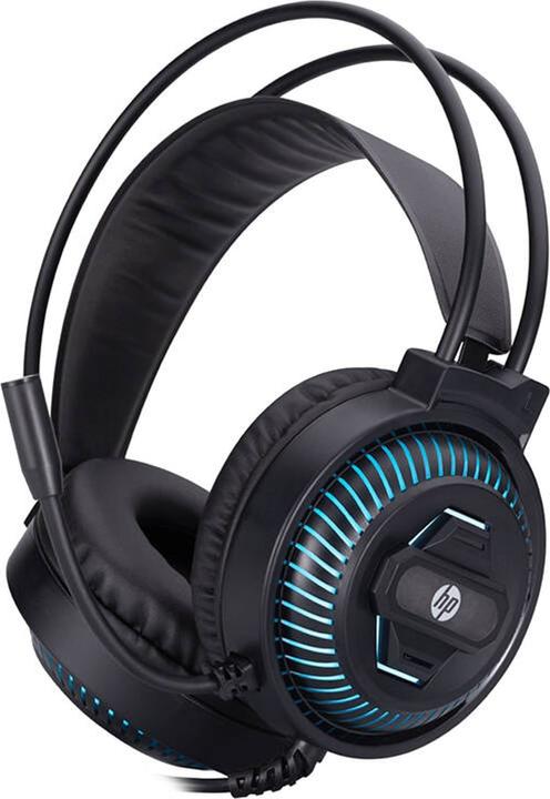 HP DHE 8001U Wired headphones (black) (Cable)
