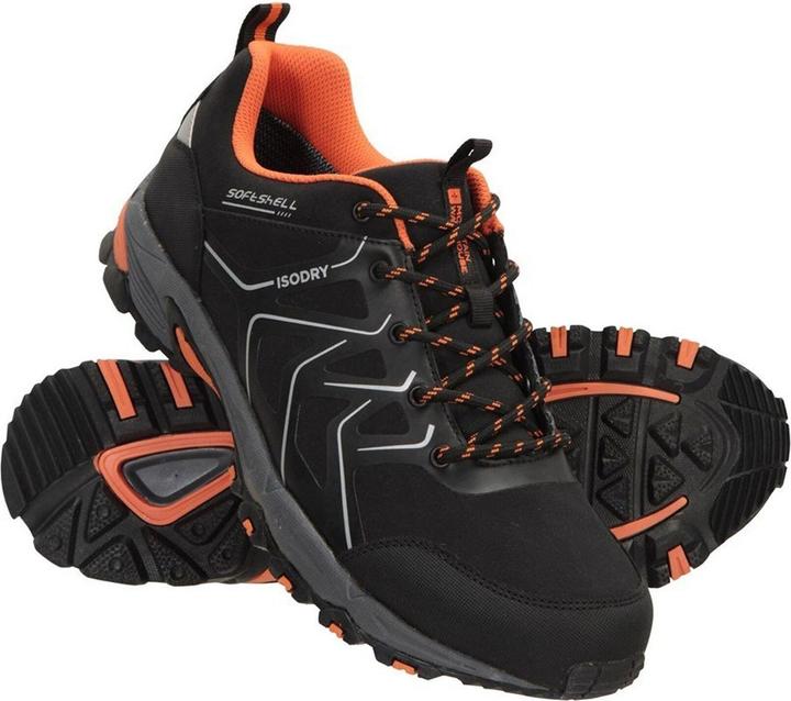 Actual product image Mountain Warehouse Mens Shadow Softshell Waterproof Walking Shoes (44)