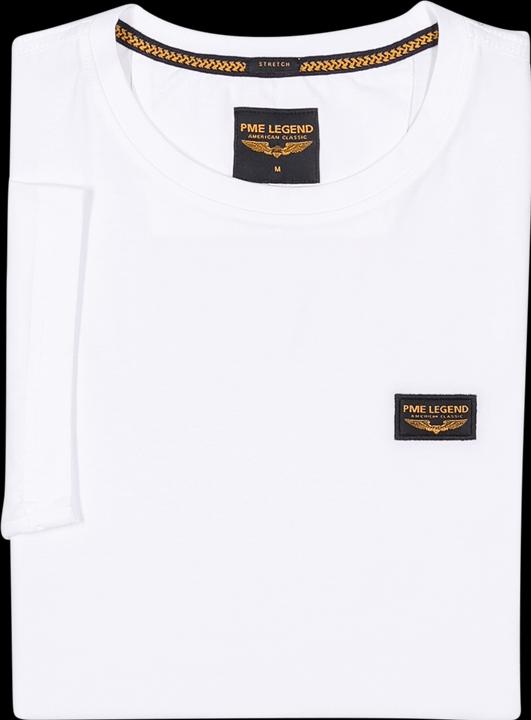Image du produit Pme Legend T-shirt manches courtes col ras du cou blanc brillant (M)