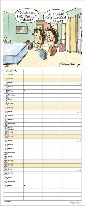 Image du produit Minuteur pour 2 2025 (19 x 46 cm, Couverture rigide, Allemand)