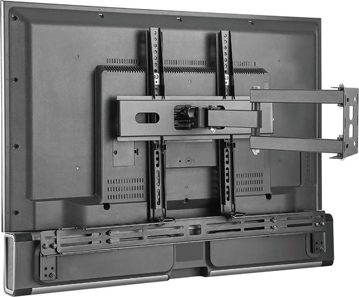 Produktbild Maclean MC-843 - VESA TV-Soundbar-Lautsprecherhalterung, schwarz, 10 kg (Wand, 10 kg)
