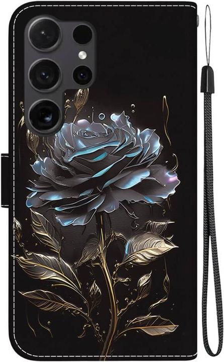 Produktbild Cover-Discount Galaxy S25 Ultra - Tasche Hülle mit Blüten Motiv (Samsung Galaxy S25 Ultra)