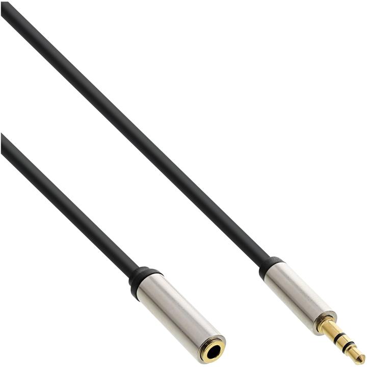 Produktbild InLine Slim Audio Kabel Klinke 3 (10 m, 3.5mm Klinke (AUX))
