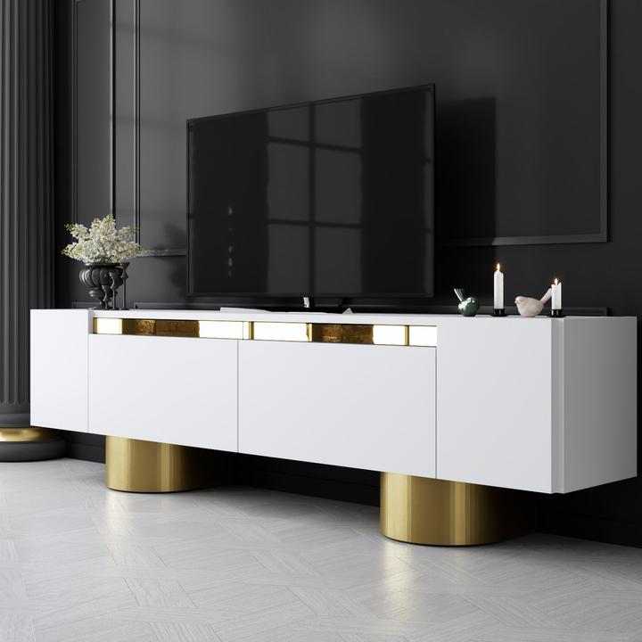 Immagine prodotto Skye Decor Bohem Gold TV Stand (180 x 50 x 30 cm)