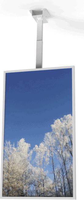 Actual product image HI-ND Ceiling casing 49inch Portrait