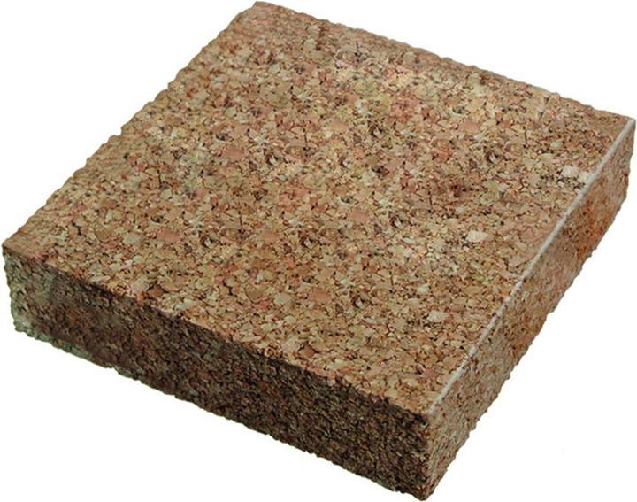 Eurotec Unterlagepad Kork 60 x 60 x 3mm