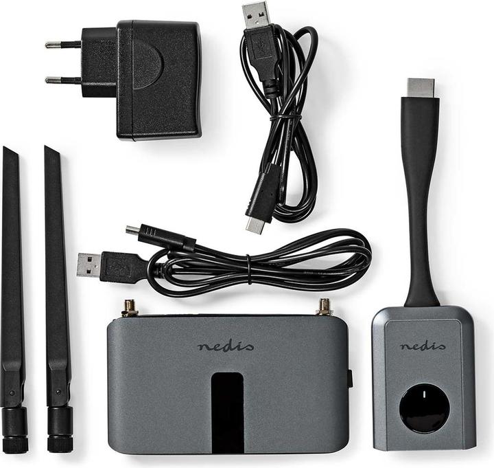 Produktbild Nedis Wireless HDMI ™ Übertrager | WLAN | 2400-5000 MHz | 30.0 m (Sichtlinie) | Maximale Auflösung: (30 m, HDCP)