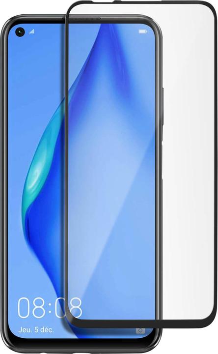 Actual product image Akashi 9H Displayschutzfolie für Huawei P40 Lite – Rand Schwarz (1 Piece, Huawei P40 Lite)