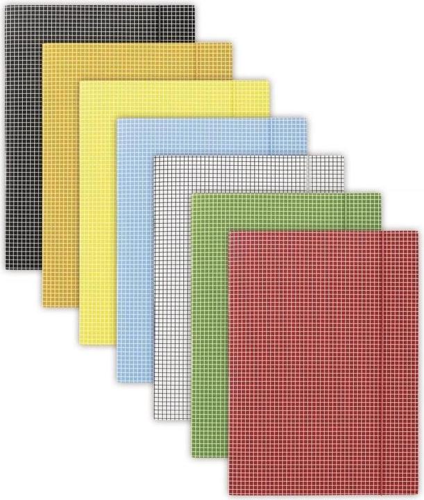 Actual product image Donau Folder, cardboard, a4, 400g/m2, 3 flaps, assorted colours, squared (A4, 1 x)