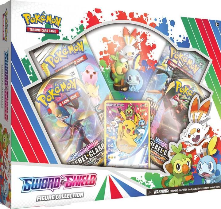 Actual product image Pokémon Sword & Shield Figure Collection Box - EN (English, Box Set & Collection)