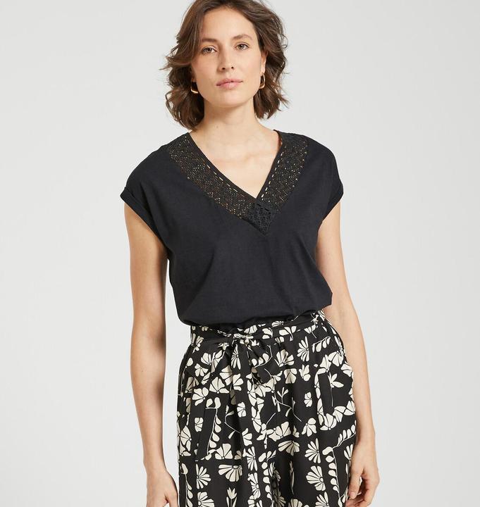 Image du produit Anne Weyburn T-shirt avec col en V (36, 38)