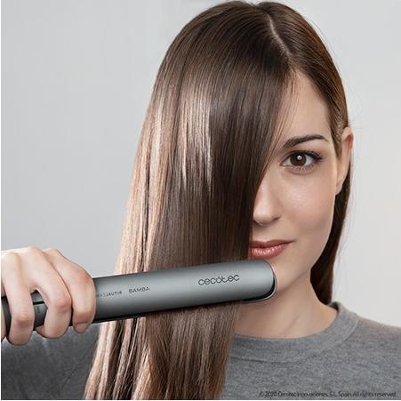 Actual product image Cecotec 880 HidraProtect Tourmaline Hair Straightener with Keratin and Argan Oil Coating and Ionic Function (Straightening iron)