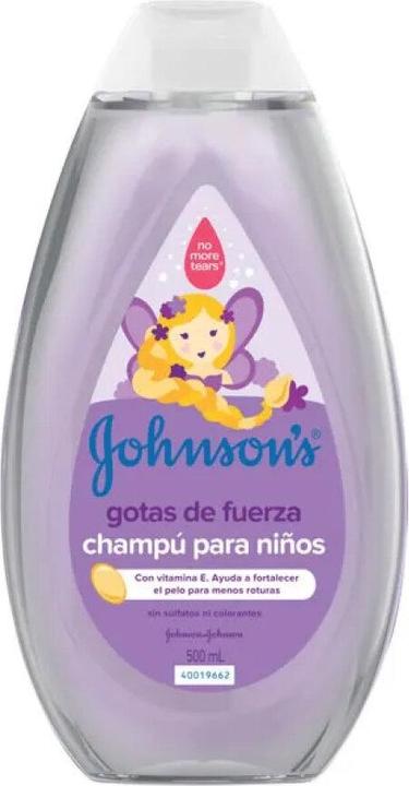 Actual product image Johnson & Johnson BABY champú gotas de fuerza 500 ml (500 ml, Liquid shampoo)