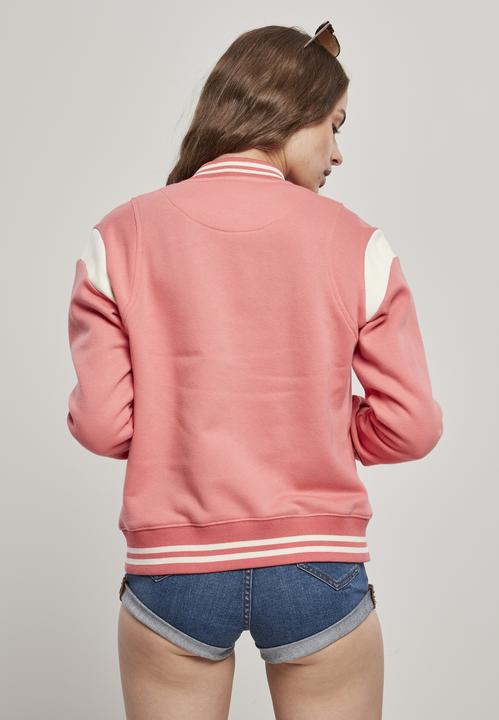 Actual product image Urban Classics Ladies Inset College Sweat Jacket (5XL)