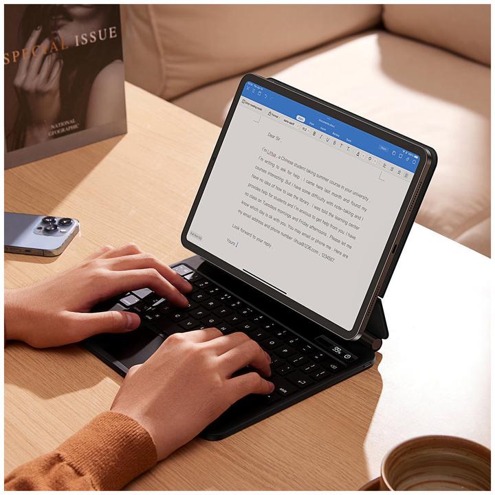 Produktbild Baseus Brilliance Series (Eng. Int., iPad Pro 11 2020 (2. Gen), iPad Pro 11 2022 (4. Gen), iPad Pro 11 2018 (1. Gen), iPad Pro 11 2021 (3. Gen))