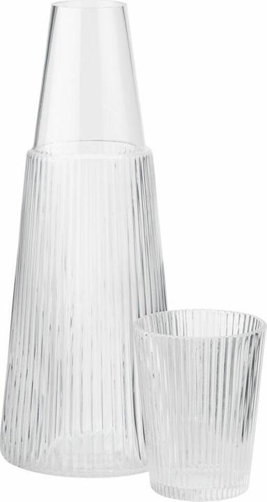 Actual product image Stelton Pilastro carafe with glass 1 l (x-507) (1 l)