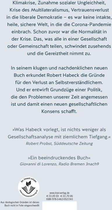 Produktbild Von hier an anders (Deutsch, Robert Habeck, 2021)