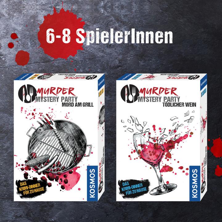 Produktbild Kosmos Murder Mystery Party - Tödlicher Wein (Deutsch)