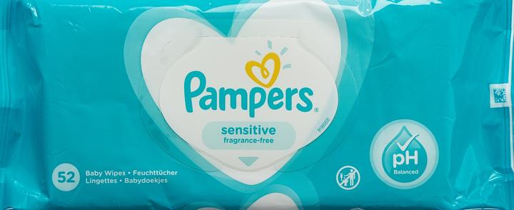 Produktbild Pampers Sensitive (52 Stück)