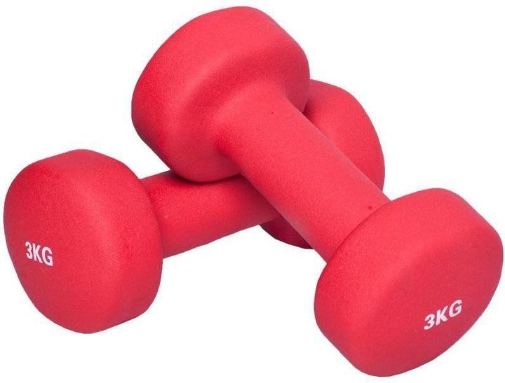 Actual product image Gorilla Sports Gym dumbbells (2 x 0.5 kg, 2 x 5 kg, 2 x 1 kg, 2 x 2 kg, 2 x 3 kg, 2 x 4 kg)