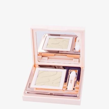 Actual product image Mey Bionike Defence Color Silky Touch Compact Eyeshadow With Brush 417 Ivory (Ivory)