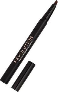 Actual product image Makeup Revolution Bushy Brow Pen (Ash Brown)