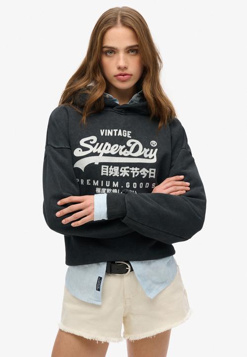 Actual product image Superdry Vl Metallic Relaxed Hood (10)