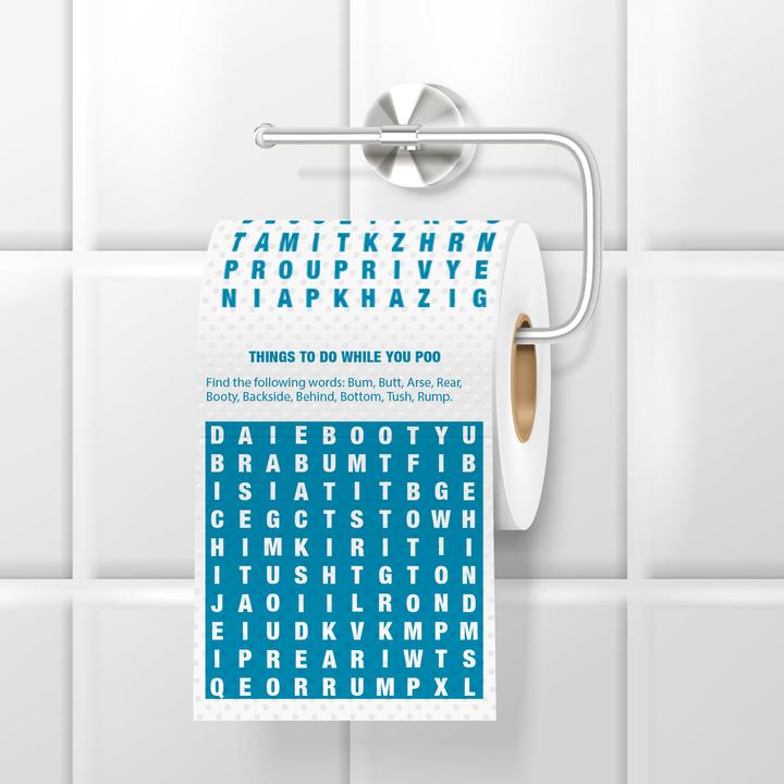 Actual product image Mad Monkey Toilet paper "Riddle"