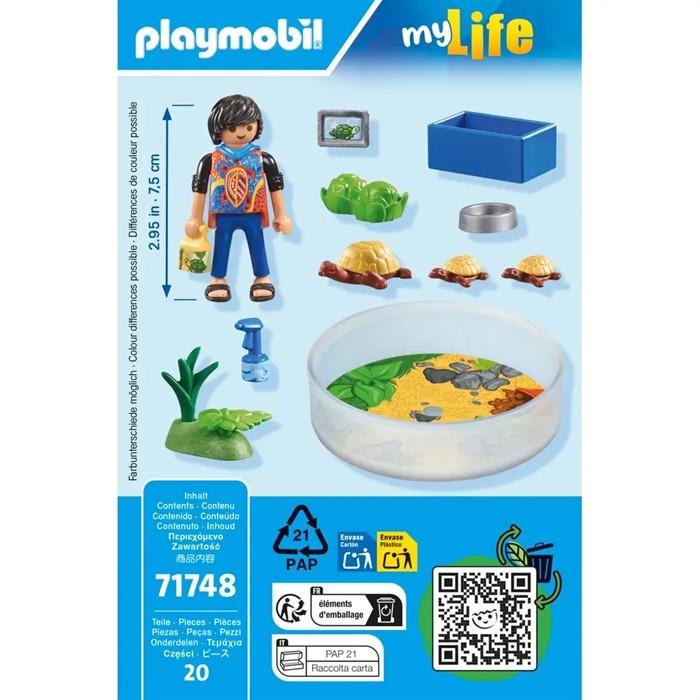Productafbeelding Playmobil Schildpadden terrarium (71748, Playmobil Mijn Leven)