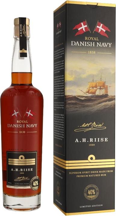 Image du produit A.H.Riise Rhum de la Marine royale danoise (1 x 70 cl)